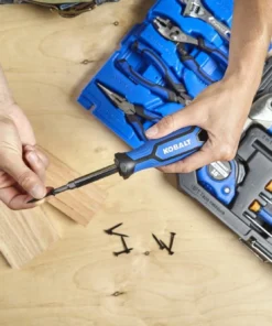 Kobalt Household Tool Sets 121-Piece Household Tool Set with Folding Case 23 Kobalt Household Tool Sets 121-Piece Household Tool Set with Folding Case -Kobalt Shop 16396971