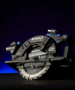 Kobalt Circular Saws 24-Volt XTR 7-1/4-in Brushless Cordless Circular Saw -Kobalt Shop 16663635 scaled