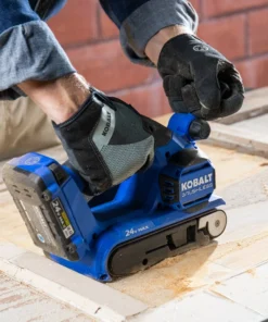 Kobalt Power Sanders Kobalt 24V MAX 24-Volt Brushless Cordless Variable Belt Sander with Dust Management -Kobalt Shop 16709163