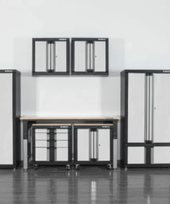 Kobalt Garage Cabinets 36-in W x 72-in H x 18.5-in D Steel Freestanding Garage Cabinet -Kobalt Shop 17118900 scaled