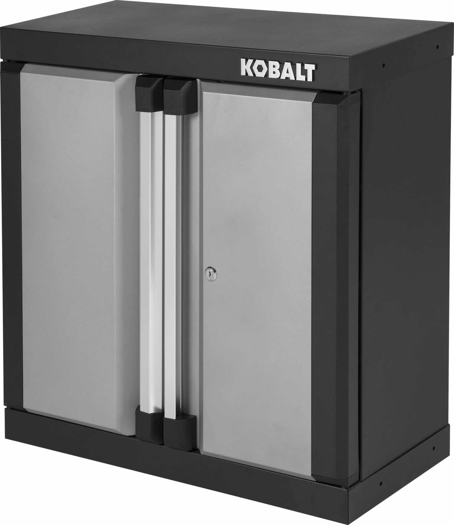 Kobalt Garage Cabinets 28-in W x 28-in H x 12.5-in D Steel Wall-mounted Garage Cabinet 1 Kobalt Garage Cabinets 28-in W x 28-in H x 12.5-in D Steel Wall-mounted Garage Cabinet