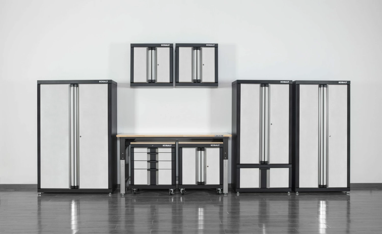 Kobalt Garage Cabinets 28-in W x 28-in H x 12.5-in D Steel Wall-mounted Garage Cabinet 6 Kobalt Garage Cabinets 28-in W x 28-in H x 12.5-in D Steel Wall-mounted Garage Cabinet - Image 6