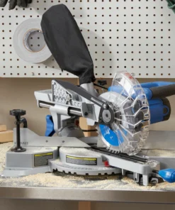 Kobalt Miter Saws Compact sliding 7-1/4-in 10 Amps Single Bevel Sliding Compound Corded Miter Saw 19 Kobalt Miter Saws Compact sliding 7-1/4-in 10 Amps Single Bevel Sliding Compound Corded Miter Saw -Kobalt Shop 17754774