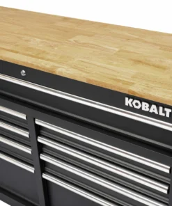 Kobalt Work Benches 46.1-in W x 37.2-in H 9-Drawer Rubber Work Bench -Kobalt Shop 17902369 scaled