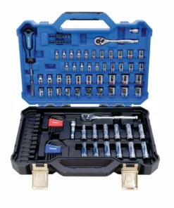 Kobalt Mechanics Tool Sets Centennial 100-Piece Standard (SAE) and Metric Combination Polished Chrome Mechanics Tool Set (1/4-in; 3/8-in) 20 Kobalt Mechanics Tool Sets Centennial 100-Piece Standard (SAE) and Metric Combination Polished Chrome Mechanics Tool Set (1/4-in; 3/8-in) -Kobalt Shop 40333068 scaled