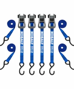 Kobalt Tie Downs 4-Pack x Tie Down Tie Down (500-lb Work Capacity) -Kobalt Shop 40596332 scaled