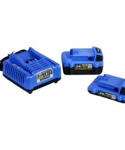 Kobalt Power Tool Batteries & Chargers 24-Volt Max 2-Pack 2 Amp-Hour; 4 Amp-Hour Lithium Power Tool Battery Kit (Charger Included) 5 Kobalt Power Tool Batteries & Chargers 24-Volt Max 2-Pack 2 Amp-Hour; 4 Amp-Hour Lithium Power Tool Battery Kit (Charger Included) -Kobalt Shop 40780880