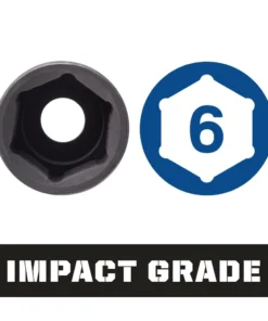 Kobalt Impact Sockets & Impact Socket Sets 16-Piece Metric 1/2-in Drive 6-Point Impact Socket Set -Kobalt Shop 40900344