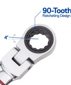 Kobalt Ratchet Wrenches & Sets 8-Piece Set 12-Point Standard (SAE) Flexible Head Ratchet Wrench Set 10 Kobalt Ratchet Wrenches & Sets 8-Piece Set 12-Point Standard (SAE) Flexible Head Ratchet Wrench Set -Kobalt Shop 40902049