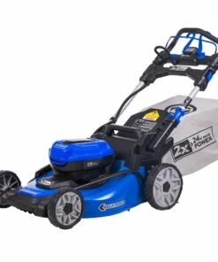 Kobalt Cordless Electric Push Lawn Mowers 24-Volt Brushless 20-in Self-propelled Cordless Electric Lawn Mower 5 Ah (Battery and Charger Included) -Kobalt Shop 40984518