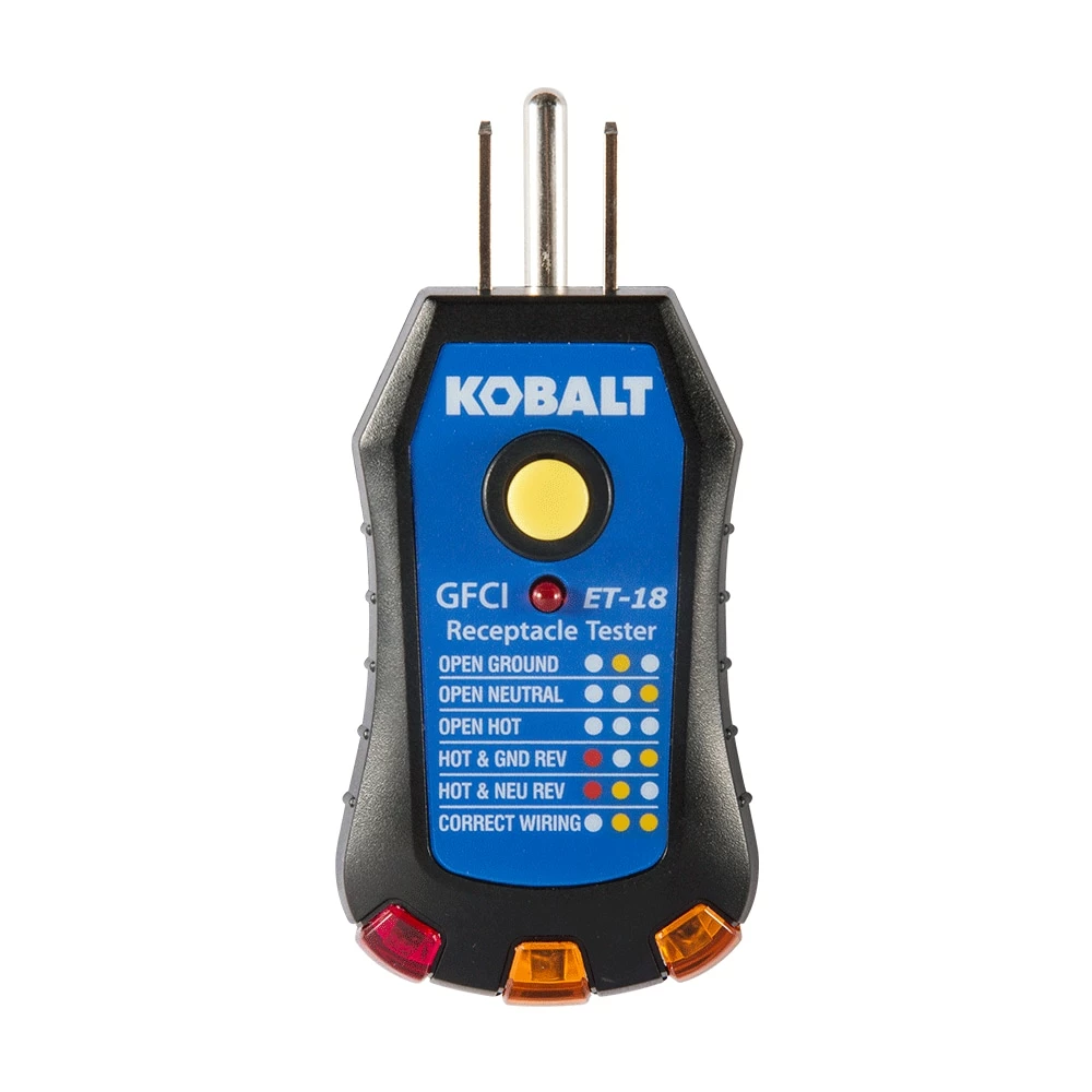 Kobalt Test Meters 110V To 125-Volt Analog Receptacle Specialty Meter 1 Kobalt Test Meters 110V To 125-Volt Analog Receptacle Specialty Meter