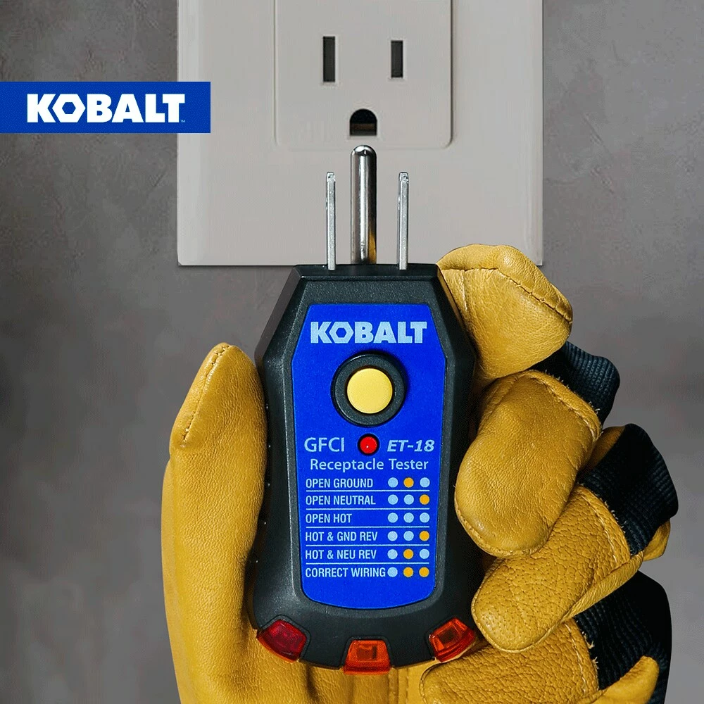 Kobalt Test Meters 110V To 125-Volt Analog Receptacle Specialty Meter 8 Kobalt Test Meters 110V To 125-Volt Analog Receptacle Specialty Meter - Image 8