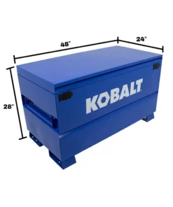 Kobalt Jobsite Boxes 24-in W x 48-in L x 28-in Steel Jobsite Box -Kobalt Shop 41926774