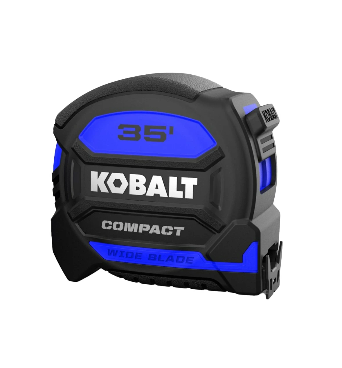 Kobalt Tape Measures Kobalt compact wide blade 35-ft Tape Measure 1 Kobalt Tape Measures Kobalt compact wide blade 35-ft Tape Measure