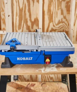Kobalt Tile Saws 7-in 6-Amp Wet Tabletop Sliding Table Tile Saw -Kobalt Shop 41973207