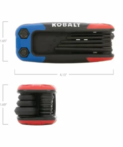 Kobalt Hex Keys & Torx Keys 17-key Standard (Sae) and Metric Combination Folding Hex Key Set -Kobalt Shop 42112690 scaled