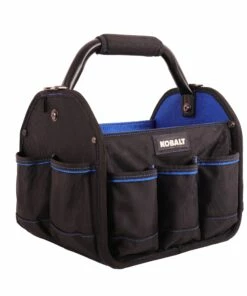 Kobalt Tool Bags Blue Black Polyester 12-in Tool Tote 16 Kobalt Tool Bags Blue Black Polyester 12-in Tool Tote -Kobalt Shop 42143652