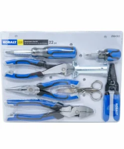 Kobalt Wire Strippers, Crimpers & Cutters Electrician's Tool Kit -Kobalt Shop 42198242