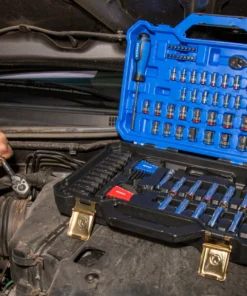 Kobalt Mechanics Tool Sets Centennial 100-Piece Standard (SAE) and Metric Combination Polished Chrome Mechanics Tool Set (1/4-in; 3/8-in) 25 Kobalt Mechanics Tool Sets Centennial 100-Piece Standard (SAE) and Metric Combination Polished Chrome Mechanics Tool Set (1/4-in; 3/8-in) -Kobalt Shop 42394149 scaled