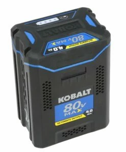 Kobalt Cordless Power Equipment Batteries & Chargers 80-volt Max 4 Ah Rechargeable Lithium Ion (li-ion) Cordless Power Equipment Battery