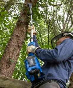 Kobalt Cordless Electric Pole Saws 80-Volt 10-in Cordless Electric Pole Saw (Battery Not Included) 18 Kobalt Cordless Electric Pole Saws 80-Volt 10-in Cordless Electric Pole Saw (Battery Not Included) -Kobalt Shop 42510248