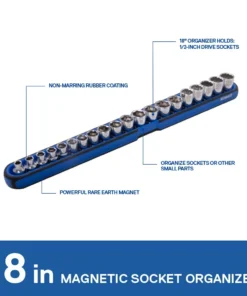 Kobalt Tool Storage Accessories Rubber-coated, Magnetic Steel 18-inch Magnetic Accessory -Kobalt Shop 42520943