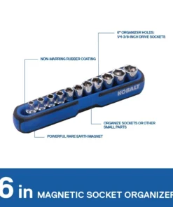 Kobalt Tool Storage Accessories Rubber-coated, Magnetic Steel 6-inch Magnetic Accessory -Kobalt Shop 42520949