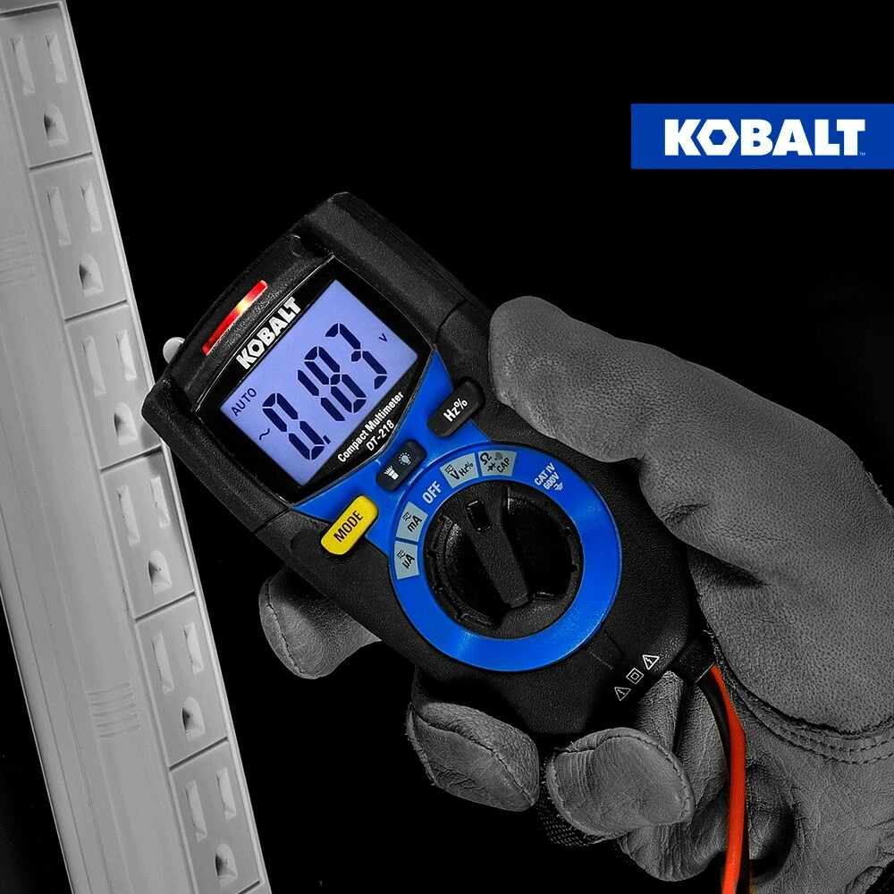 Kobalt Test Meters 0.2 Amp 600-Volt Digital Multimeter (Battery Included) 8 Kobalt Test Meters 0.2 Amp 600-Volt Digital Multimeter (Battery Included) - Image 8
