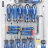 Kobalt Screwdrivers 20-Piece Plastic Handle Magnetic Assorted Screwdriver Set