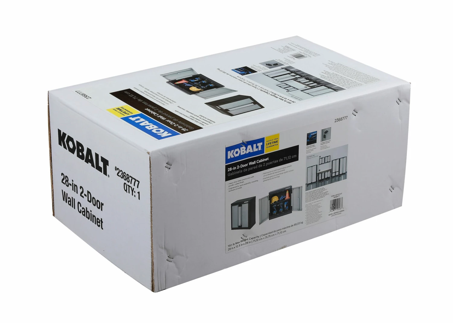 Kobalt Garage Cabinets 28-in W x 28-in H x 12.5-in D Steel Wall-mounted Garage Cabinet 9 Kobalt Garage Cabinets 28-in W x 28-in H x 12.5-in D Steel Wall-mounted Garage Cabinet - Image 9