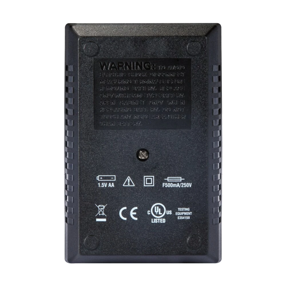 Kobalt Test Meters 0.25 Amp 500-Volt Analog Manual Ranging Multimeter (Battery Included) 4 Kobalt Test Meters 0.25 Amp 500-Volt Analog Manual Ranging Multimeter (Battery Included) - Image 4