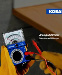 Kobalt Test Meters 0.25 Amp 500-Volt Analog Manual Ranging Multimeter (Battery Included) 11 Kobalt Test Meters 0.25 Amp 500-Volt Analog Manual Ranging Multimeter (Battery Included) -Kobalt Shop 43489086