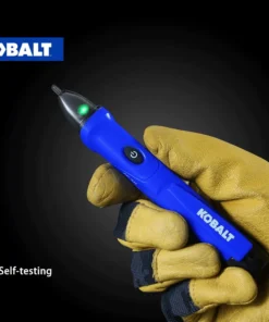 Kobalt Test Meters 50-1000-Volt Analog Ac Voltage Detector (Battery Included) 15 Kobalt Test Meters 50-1000-Volt Analog Ac Voltage Detector (Battery Included) -Kobalt Shop 43489094