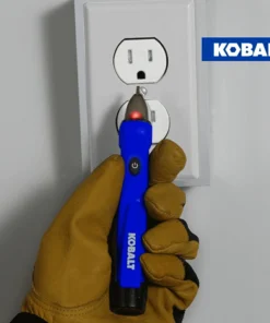 Kobalt Test Meters 50-1000-Volt Analog Ac Voltage Detector (Battery Included) 17 Kobalt Test Meters 50-1000-Volt Analog Ac Voltage Detector (Battery Included) -Kobalt Shop 43489097