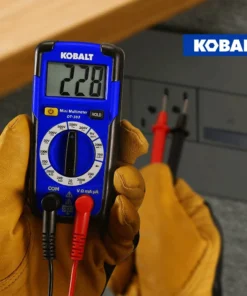 Kobalt Test Meters 0.2 Amp 500-Volt Digital Multimeter (Battery Included) -Kobalt Shop 43489128