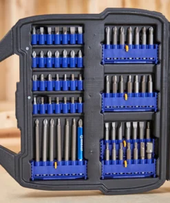 Kobalt Screwdriver Bits Set Shank Screwdriver Bit Set (106-Piece) -Kobalt Shop 44018168