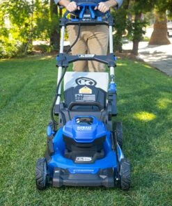 Kobalt Cordless Electric Push Lawn Mowers 24-Volt Brushless 20-in Self-propelled Cordless Electric Lawn Mower 5 Ah (Battery and Charger Included) -Kobalt Shop 44044511