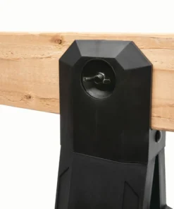 Kobalt Saw Horses 30.63-in W x 33.5-in H Adjustable Pp and Steel Construction Saw Horse (1000-lb Capacity) -Kobalt Shop 44115589 scaled