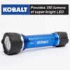 Kobalt Flashlights 350-Lumen LED Rechargeable Flashlight