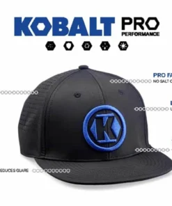 Kobalt Hats Kobalt Black Performance Ball Cap -Kobalt Shop 44366411