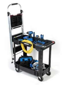 Kobalt Utility Carts 32-in Shelf Utility Cart -Kobalt Shop 44399640 scaled