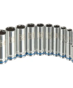 Kobalt Sockets & Socket Sets 10-Piece Metric 1/4-in Drive 6-point Set Deep Socket Set 7 Kobalt Sockets & Socket Sets 10-Piece Metric 1/4-in Drive 6-point Set Deep Socket Set -Kobalt Shop 44417119