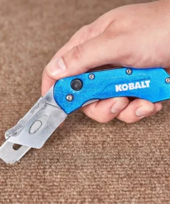 Kobalt Utility Knives 11-Blade Folding Utility Knife -Kobalt Shop 44458447