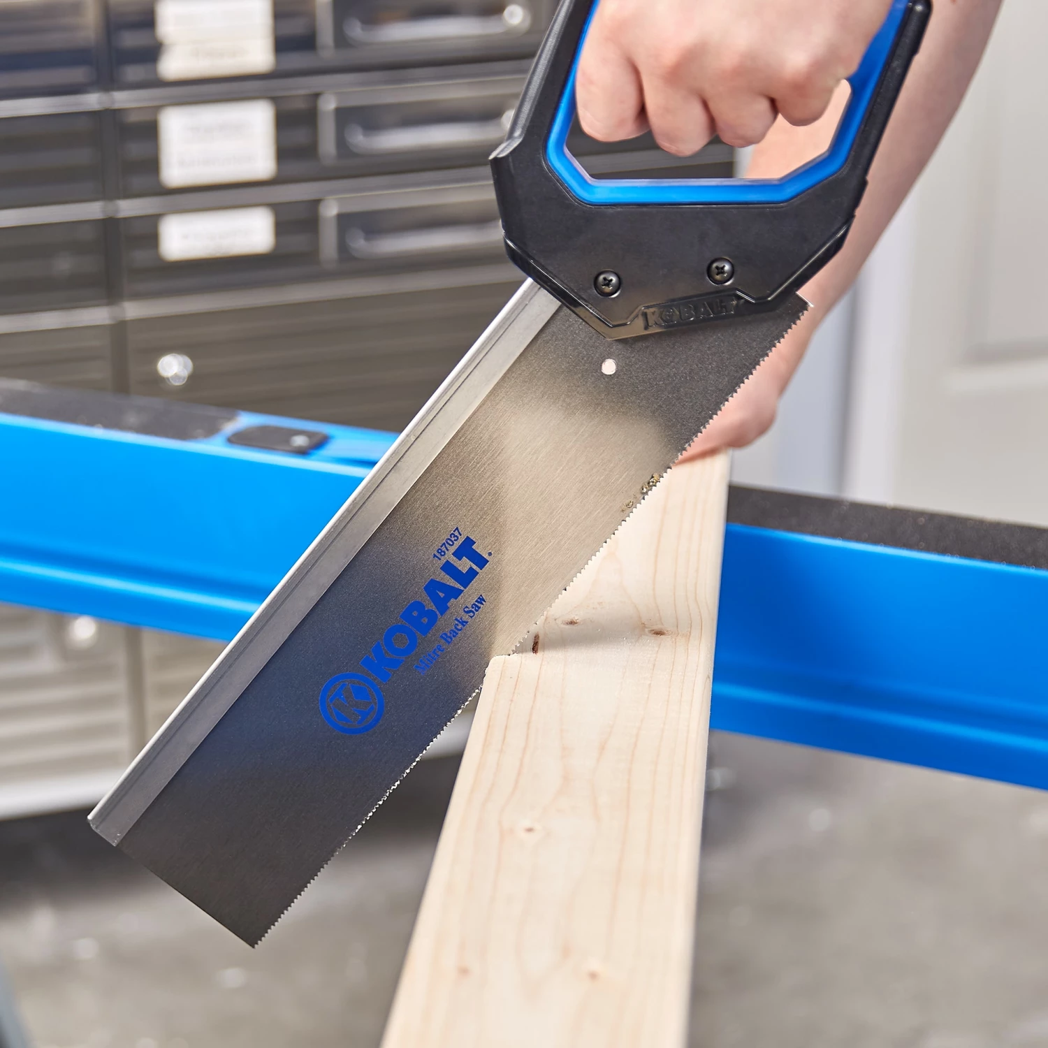 Kobalt Hand Saws 14-in Extra Fine Cut Back Saw 4 Kobalt Hand Saws 14-in Extra Fine Cut Back Saw - Image 4