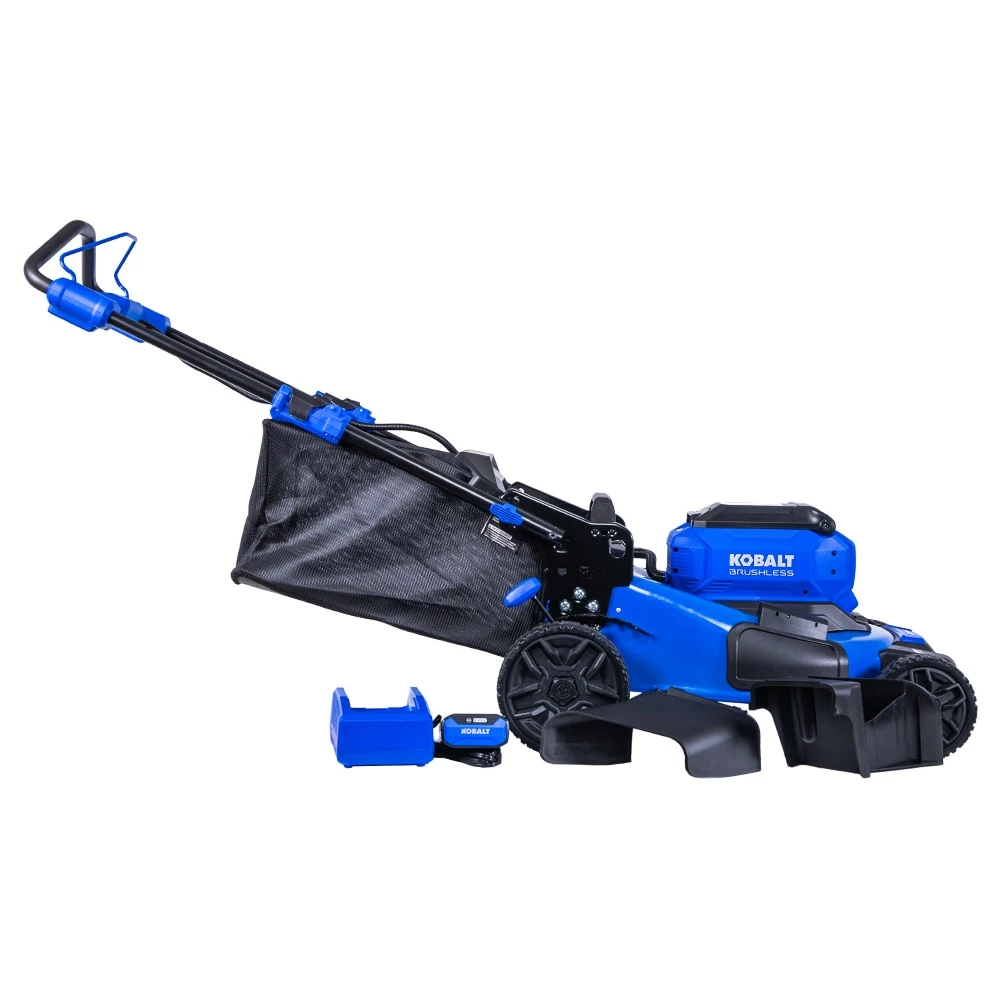 Kobalt Cordless Electric Push Lawn Mowers 40-volt Brushless 20-in Push Cordless Electric Lawn Mower 6 Ah (Battery & Charger Included) 2 Kobalt Cordless Electric Push Lawn Mowers 40-volt Brushless 20-in Push Cordless Electric Lawn Mower 6 Ah (Battery & Charger Included) - Image 2