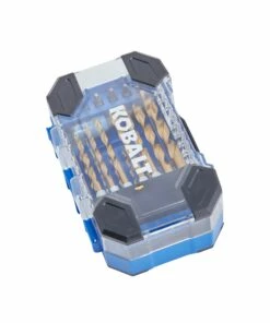 Kobalt Twist Drill Bits 21-Piece Assorted x Set Titanium Twist Drill Bit Set -Kobalt Shop 45347513