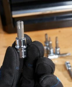 Kobalt Driver Sockets & Sets 8-Piece 1/4-in; 3/8-in Drive Set Tamper-Proof Torx Bit Tamper-Proof Driver Socket Set -Kobalt Shop 45348075