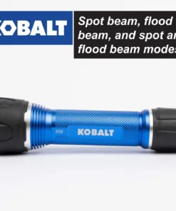 Kobalt Flashlights 350-Lumen LED Rechargeable Flashlight 12 Kobalt Flashlights 350-Lumen LED Rechargeable Flashlight -Kobalt Shop 45365865 scaled