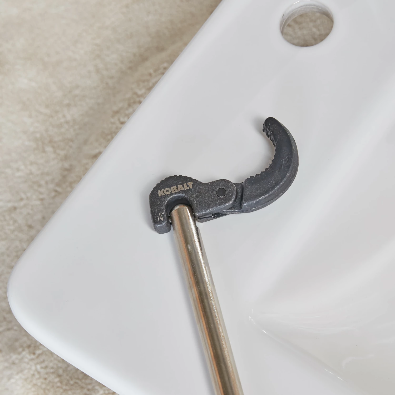 Kobalt Plumbing Wrenches & Specialty Tools 11-in Basin Wrench 3 Kobalt Plumbing Wrenches & Specialty Tools 11-in Basin Wrench - Image 3