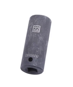 Kobalt Impact Sockets & Impact Socket Sets Metric 1/2-in Drive 22mm 6-Point Impact Socket -Kobalt Shop 45400323